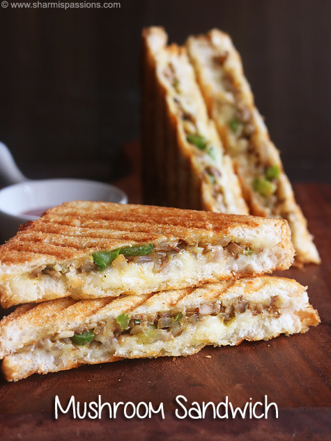 Mushrooms Sandwich